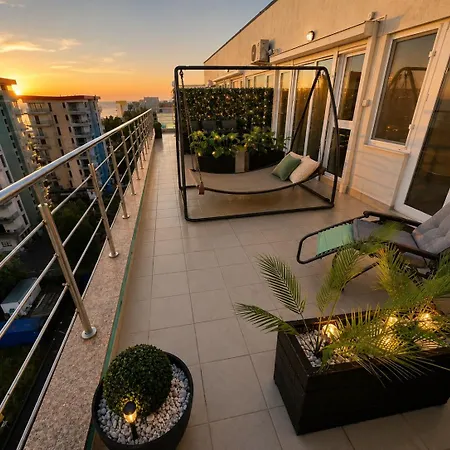 Summerland Sea View Penthouse & Jacuzzi Apartment