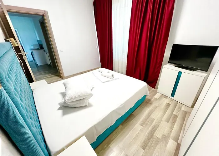 Apartmán Summerland Sea View Penthouse & Jacuzzi Mamaia