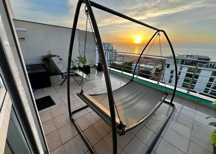 Apartmán Summerland Sea View Penthouse & Jacuzzi
