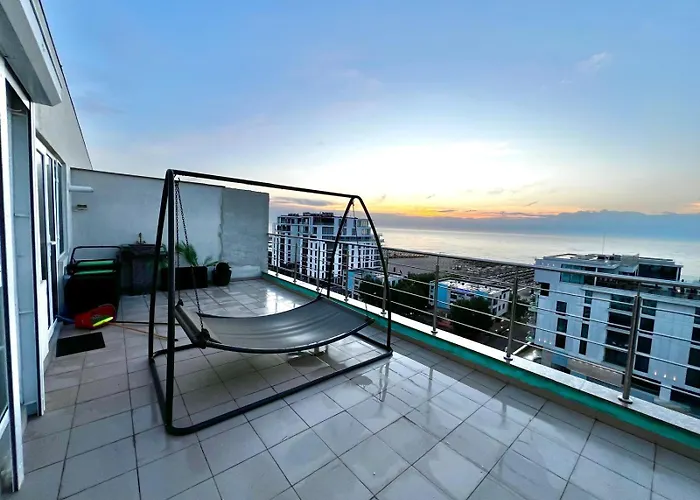 Apartmán Summerland Sea View Penthouse & Jacuzzi *